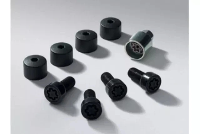 Juego de pernos de rueda bloqueables originales Volkswagen 1K0-698-137-A Foto 3 de 4