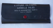 STUBS Needle Files Detail Jewelers Tool & Die Made in England Vintage