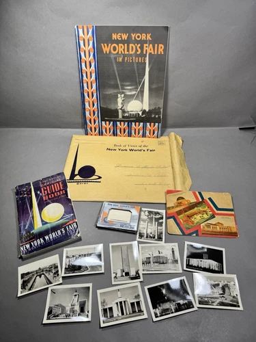 Vintage 1939 - 1940 World’s Fair Souvenir Lot ~ New York