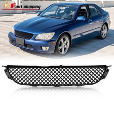 Fits 2001-2005 Lexus Is300 Glossy Black Abs Front Grill Hood Mesh Grille 01-05