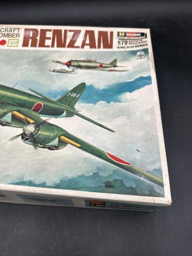 Hasegawa JS22 1/72 Scale Nakajima G8N1 Rita Renzan Vintage Model - Picture 3 of 8