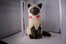 FAO Schwarz Plush Siamese CAT 11" Tall 2015 Geoffrey Toys R Us Stuffed Animal