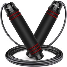 Blukar Skipping Rope, Speed Jump Rope Tangle-free Adjustable Cord