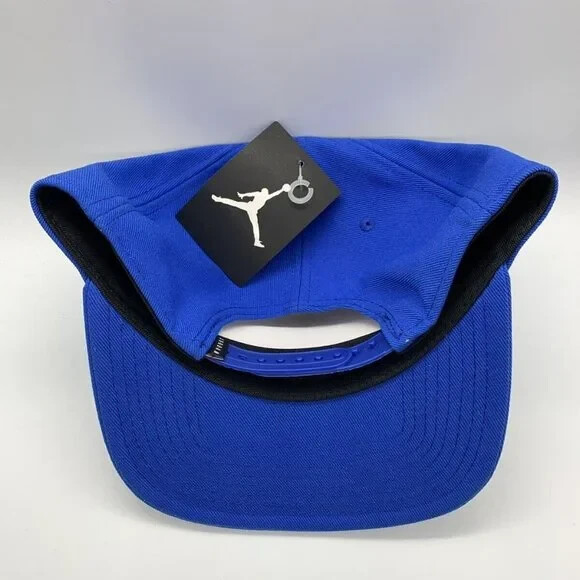 Jordan Trophy Room Script Royal Blue Jumpman Hat Snapback Cap | eBay
