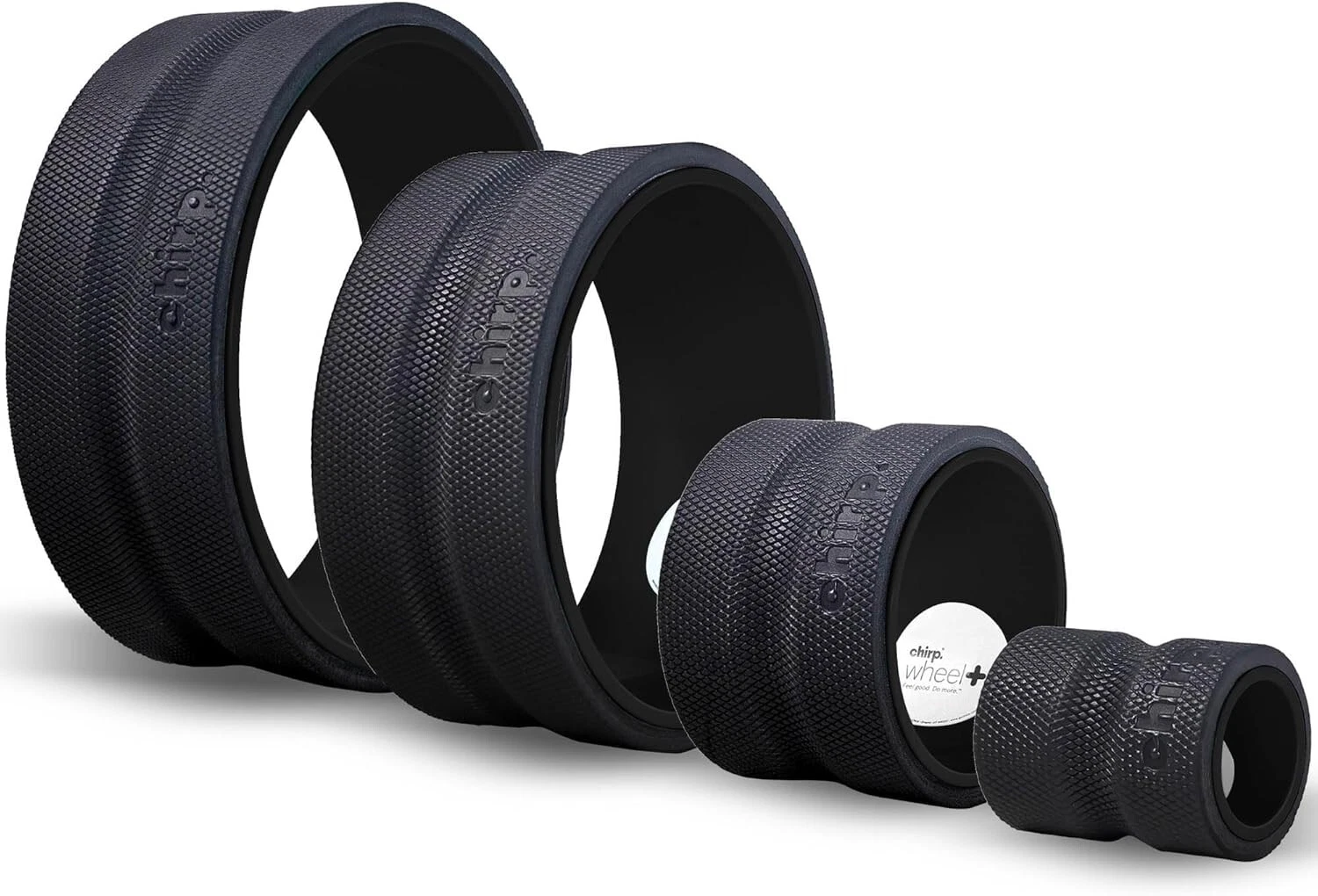 Wheel Foam Roller - Targeted Back & Neck Pain Relief, Muscle Massage, Trigger