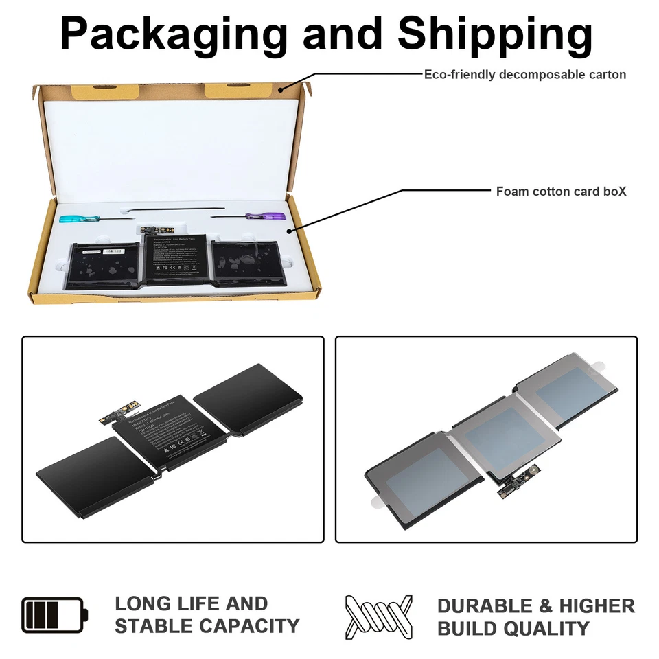 Lot Battery for Appple MacBook Pro 13'' A1708, A2159, A2289, A2338, A2171/A1713 - Image 4 of 4