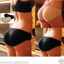 BOOTY UP BUTT SHAPER PADDED PANTIES SEAMLESS UNDERWEAR MEMORY FOAM SHAPEWEAR M