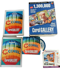 1,300,000  Corel GALLERY Art, Design, DTP,  Fonts, Presentations, Print, Web
