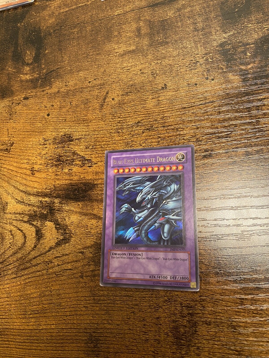 Blue-Eyes Ultimate Dragon Limited Edition NM 1996 | eBay