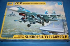 Zvezda 7297 - Sukhoi SU-33 Flanker-D Russian Naval Fighter scala 1/72