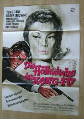 Filmplakat - Die Höllenkatze des Kong-Fu ( Yoko Tani, Roger Browne ) 