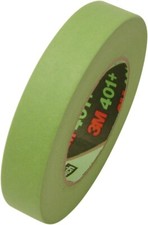 3M Scotch 401 High Performance Green Masking Tape: 1 in. x 60 yds. Green 