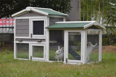 RABBIT HUTCH HUTCHES RUN RUNS BUNNY BUSINESS THE GROVE EXTRA DEPTH