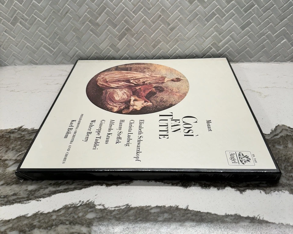 ANGEL SAN Stereo Mozart Cosi Fan Tutte Schwarzkopf Karl Bohm 4LP 1963 New Sealed - Image 3 of 4