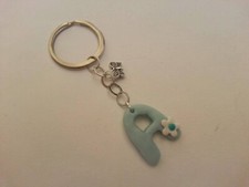 portachiavi fimo lettera iniziale A