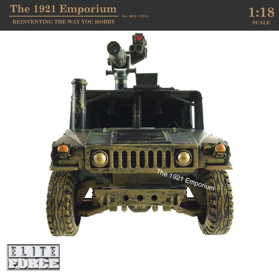 1:18 Scale Blue Box Toys BBi Elite Force Woodland US Army M1025 Humvee / Hummer - Image 4 of 4