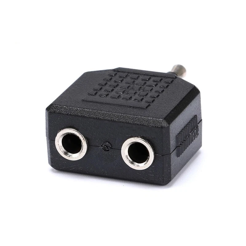 3.5 mm Earphone Headphone Y Splitter Cable Adapter Jack Male To Double Female - Image 3 of 4