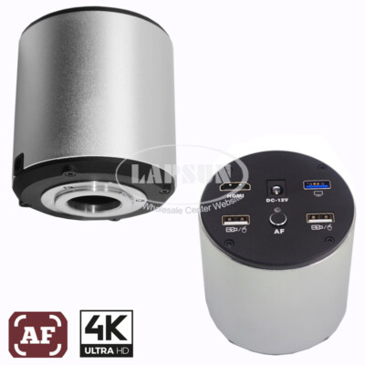 4K 30FPS 1080P Autofocus AF Focal HDMI USB UHD Video Microscope Camera IMX334