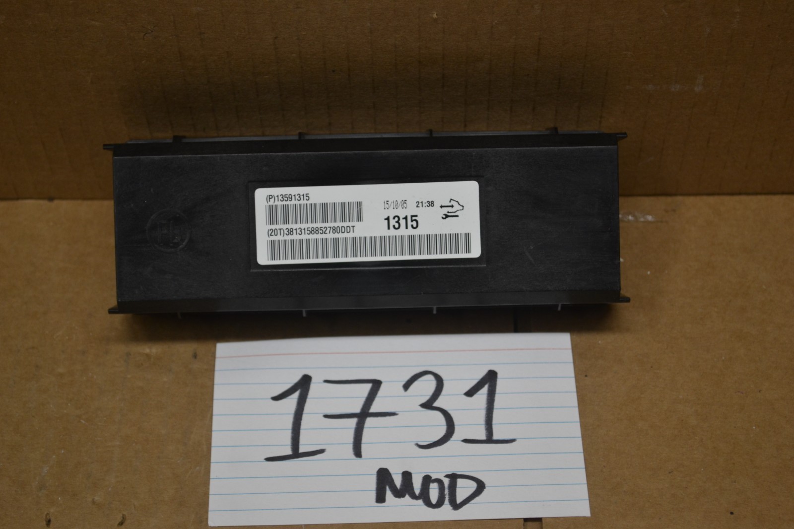 2014 Buick Verano Temperature Control Module Computer #1731-MOD 