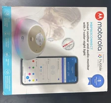 Motorola Smart Soother and Audio Baby Monitor with 7-Color Night Light(B13)