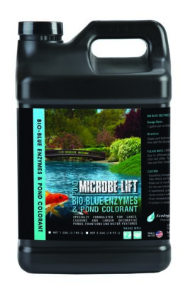 Microbe Lift Bio-Blue Enzymes & Pond Colorant 5 Gallon MLBB5