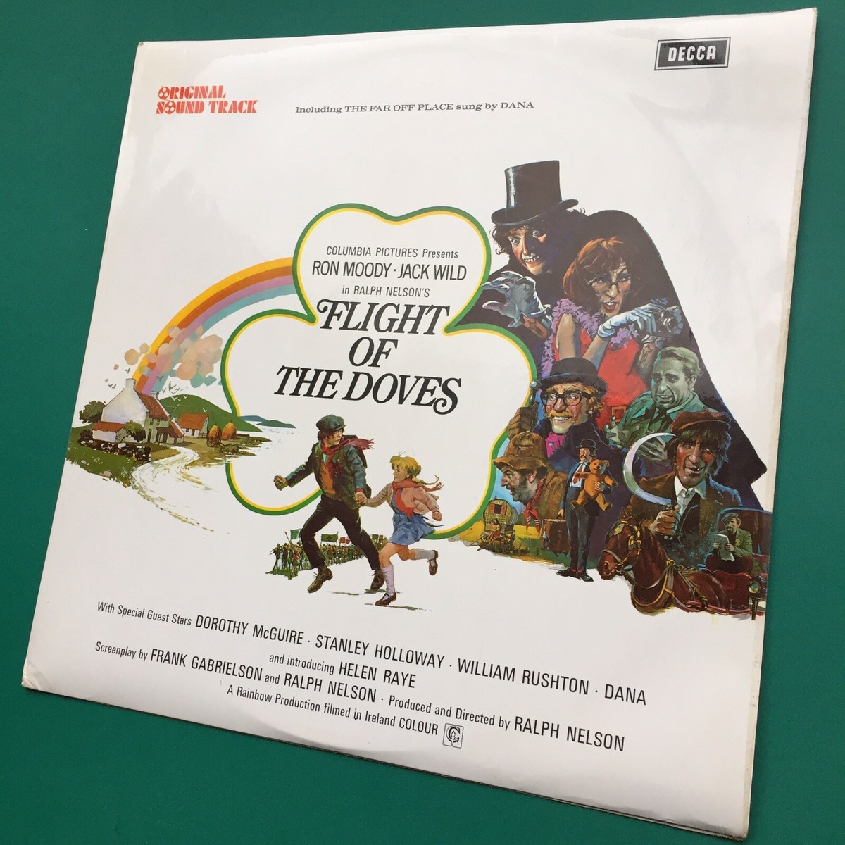 Roy Budd FLIGHT OF THE DOVES Film Soundtrack LP Ron Moody Jack