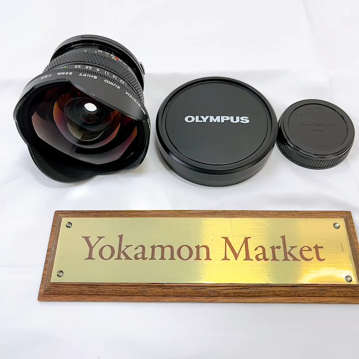 Olympus OM-SYSTEM ZUIKO SHIFT 24mm F/3.5 Camera Lens | For OM