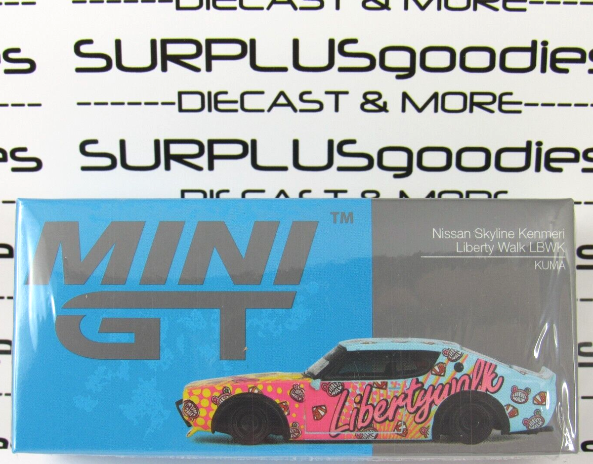 2024 Mini-GT NISSAN SKYLINE KENMERI Liberty Walk KUMA #698 2024 Mini-GT NISSAN SKYLINE KENMERI Liberty Walk KUMA #698