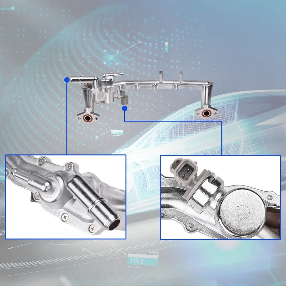 Tubo de refrigerante de aluminio LR109402 para Land Rover LR4 Discovery 4 5,0 L V8 2010-2013 Foto 4 de 4