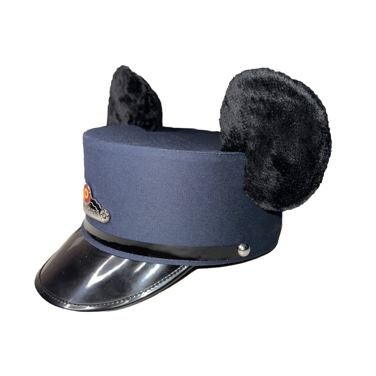 Disney Parks Mickey Mouse Ears Conductor Hat Red Car Trolley 