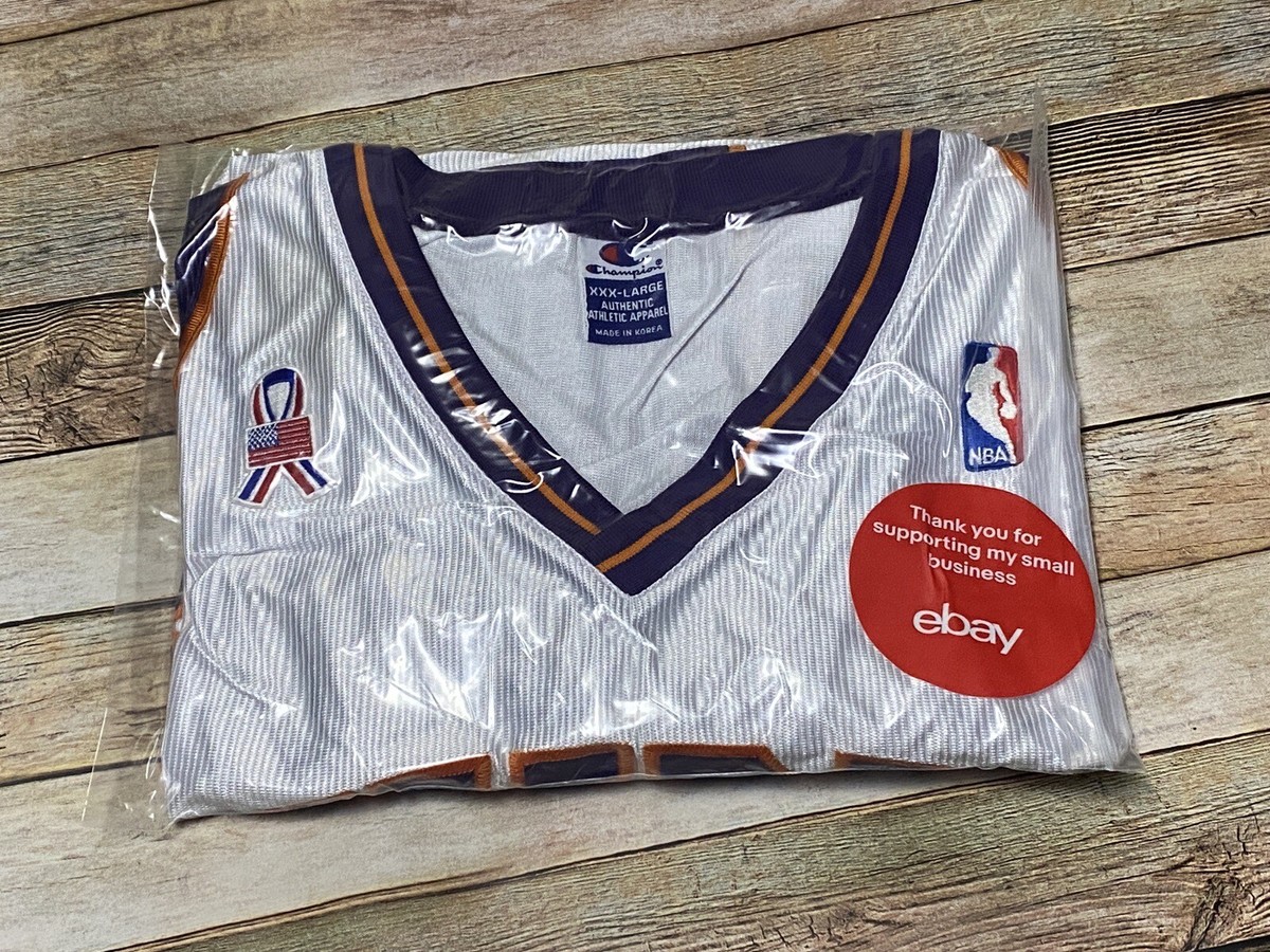 Authentic 9/11 Phoenix Suns Jersey 2000-2001 Stephon Marbury NBA