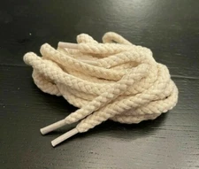 SB Dunk Travis Scott Thick Rope Shoe Laces Cream Sail Braided Cactus Jack Laces