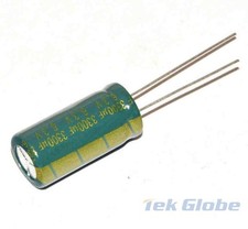 10PCS 3300UF 6.3V 105 C Radial Electrolytic Capacitor 10X20mm
