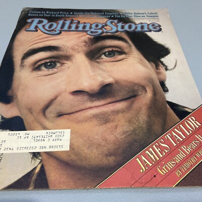 Rolling Stone Magazine #345 1981 James Taylor Richard Price Queen Nice Shape   