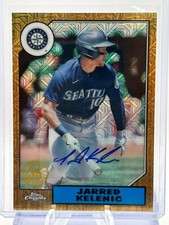JARRED KELENIC 2022 TOPPS 1987 MOJO GOLD AUTO 13/25 #T87C-20 JC