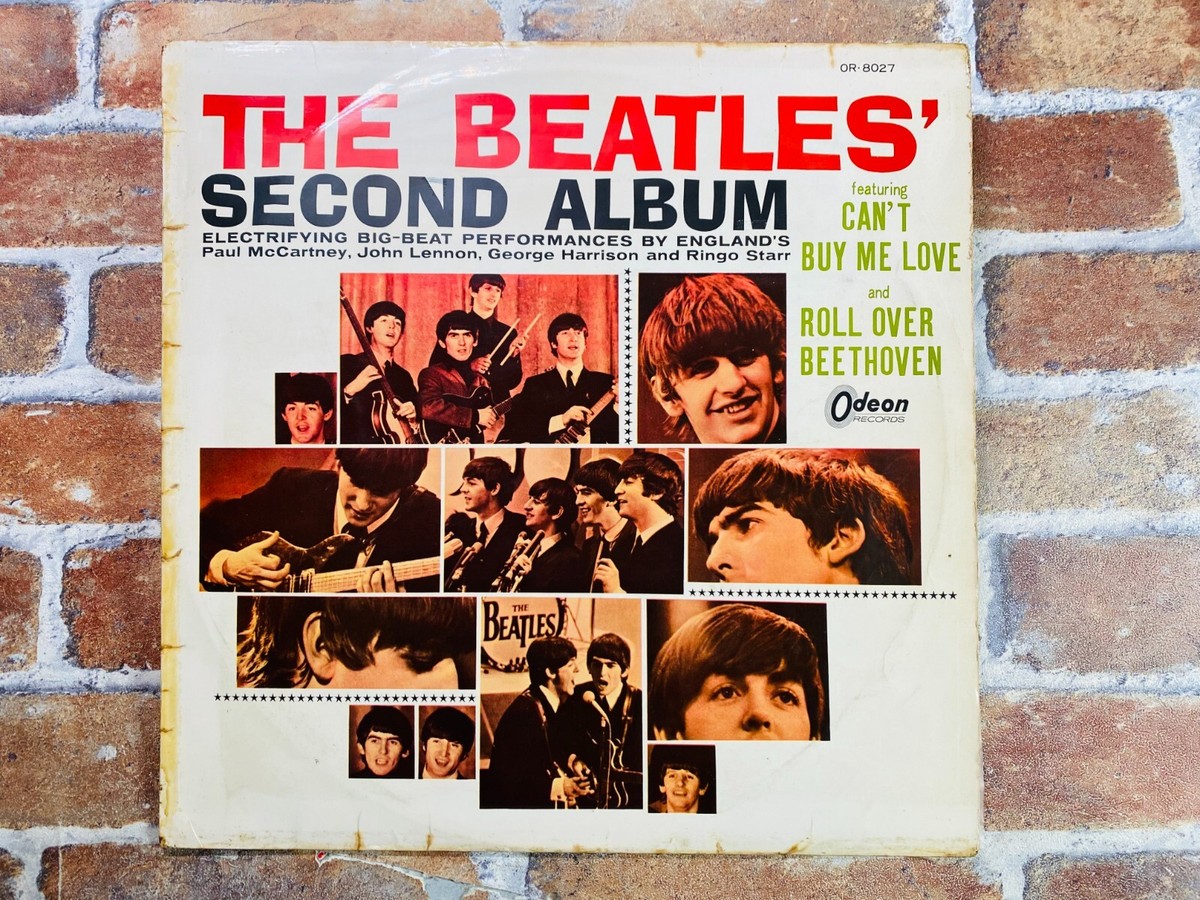 BEATLES SECOND ALBUM OR-8027 JAPAN ODEON RED WAX Rare P | eBay