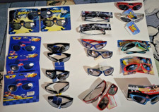 Infant Toddler Sunglasses Super Heroes WWE Baseball Toy Story Cars LOT OF 23