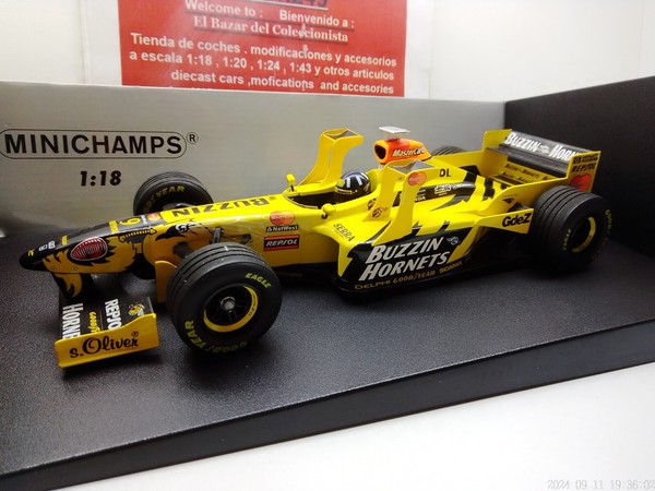 1:18 DEFECT : F1 Jordan 198 198W Tower Wing  Damon Hill-  PMA - 3L050