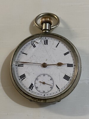 Vintage 1920s OMEGA Palladium Winding Pocket Watch