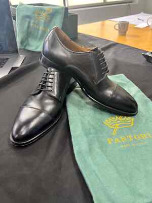 Pastori Nero (Black)  Leather shoe US size 7.5