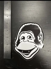 Ben Davis Gorilla Black And white Sticker , New