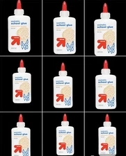 Target Up & Up Washable School Glue Non Toxic School Supplies Lot 9 Pieces