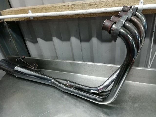 Kawasaki Gt Gt750 Motad Exhaust System Fits All Years Good For Sale Ebay