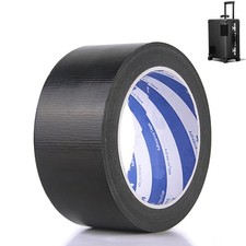 DraCra Luggage Hard Shell Repair Tape Hardside Carry On 4.8 cm x 10 m, Black