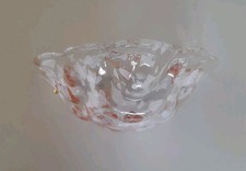 Applique in Vetro di Murano cristallo 1 luce E27 Lampada Parere Classica Rustica