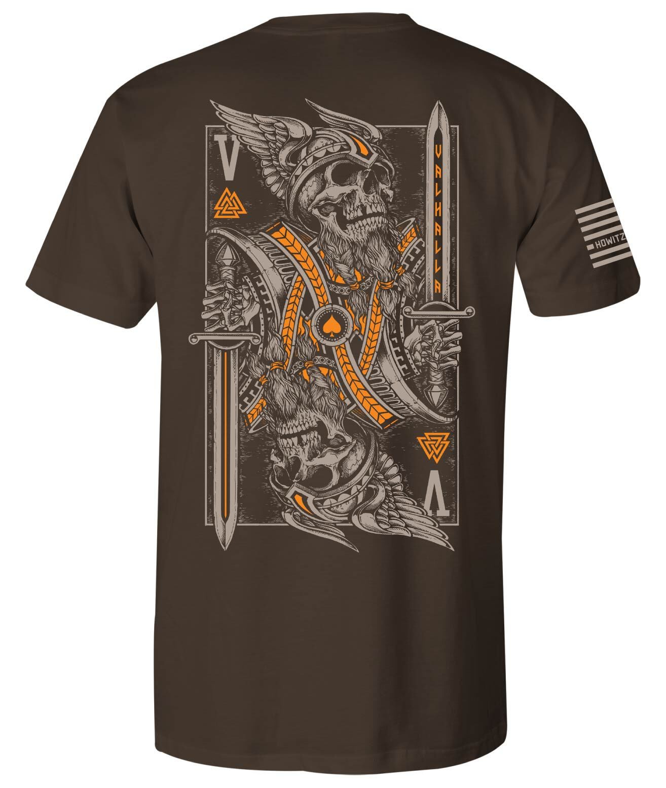 Howitzer Clothing Mens T-shirt Valhalla Card 6390₽