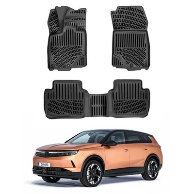 Floor Mats Liner for Opel Grandland MHEV 2025-2026 TPE All Weather