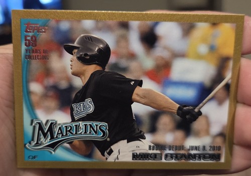 Mike Stanton [Gold] #US-327 2010 Topps Update card