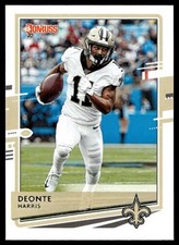 2020 Donruss Deonte Harris New Orleans Saints #180