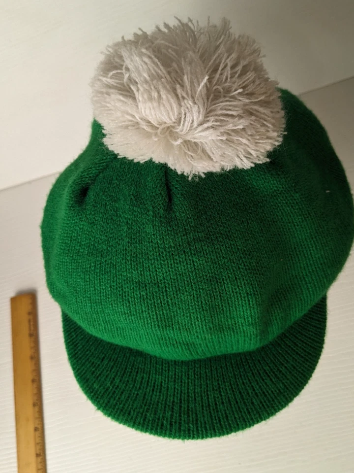 De Colección Verde Donegal Tejido Acrílico Irlandés Pom Gorra Deportiva Sombrero Día de San Patricio OS Foto 3 de 4